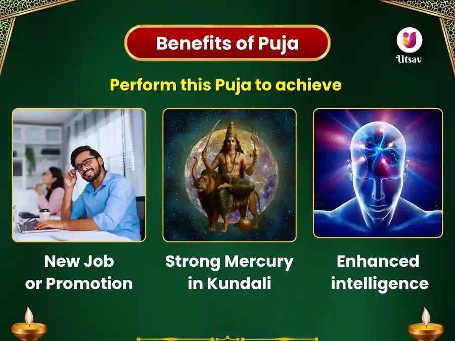 18000 Varahi Budh Graha Shanti Mantra Jaap for Mulank 5 image