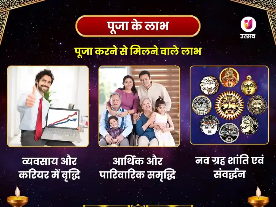चतुर्ग्रही राज योग प्राप्ति महा पूजा - श्री नवग्रह मंदिर, उज्जैन image
