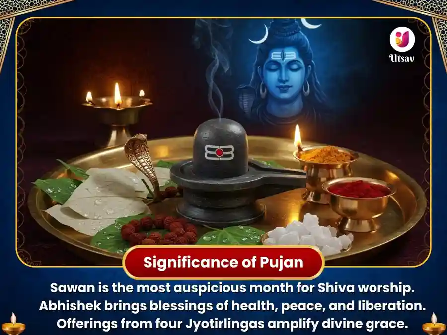 Sawan Somvar Vishesh Char Jyotirlinga Maha Abhishek image