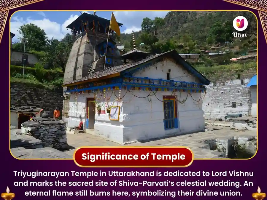 Triyuginarayan Mandir Rudraprayag Jeevan Sathi Milan Sankalp Mahapuja image