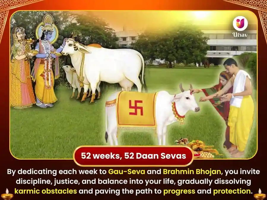 Haridwar Ganga Ghat Weekly Gau Seva & Bramhin Bhojan image