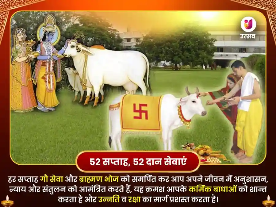 हरिद्वार गंगा घाट साप्ताहिक गौ सेवा एवं ब्राह्मण भोजन image