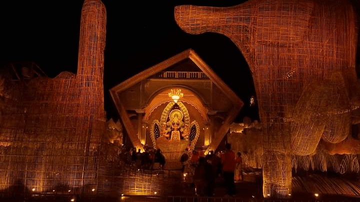 Uttaranchal Sarbojanin Jagadhatri Puja Committee, Santan Sangha-cover