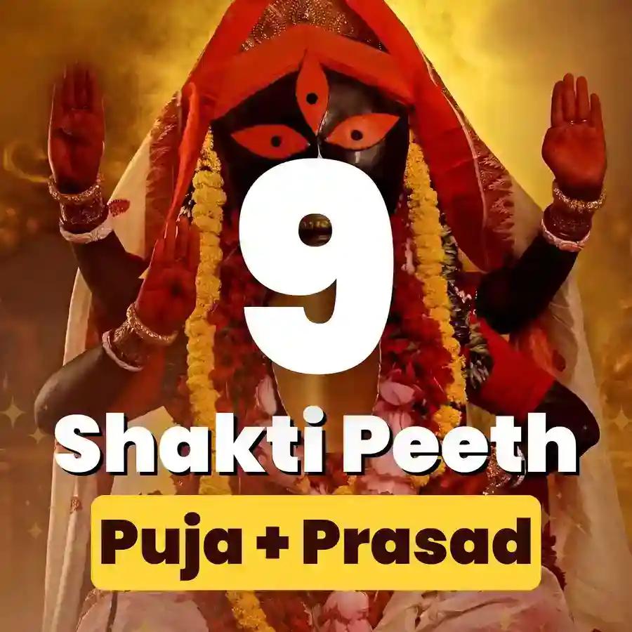 Puja + Prasad from 9 Shakti PeethUtsav Kriya Image