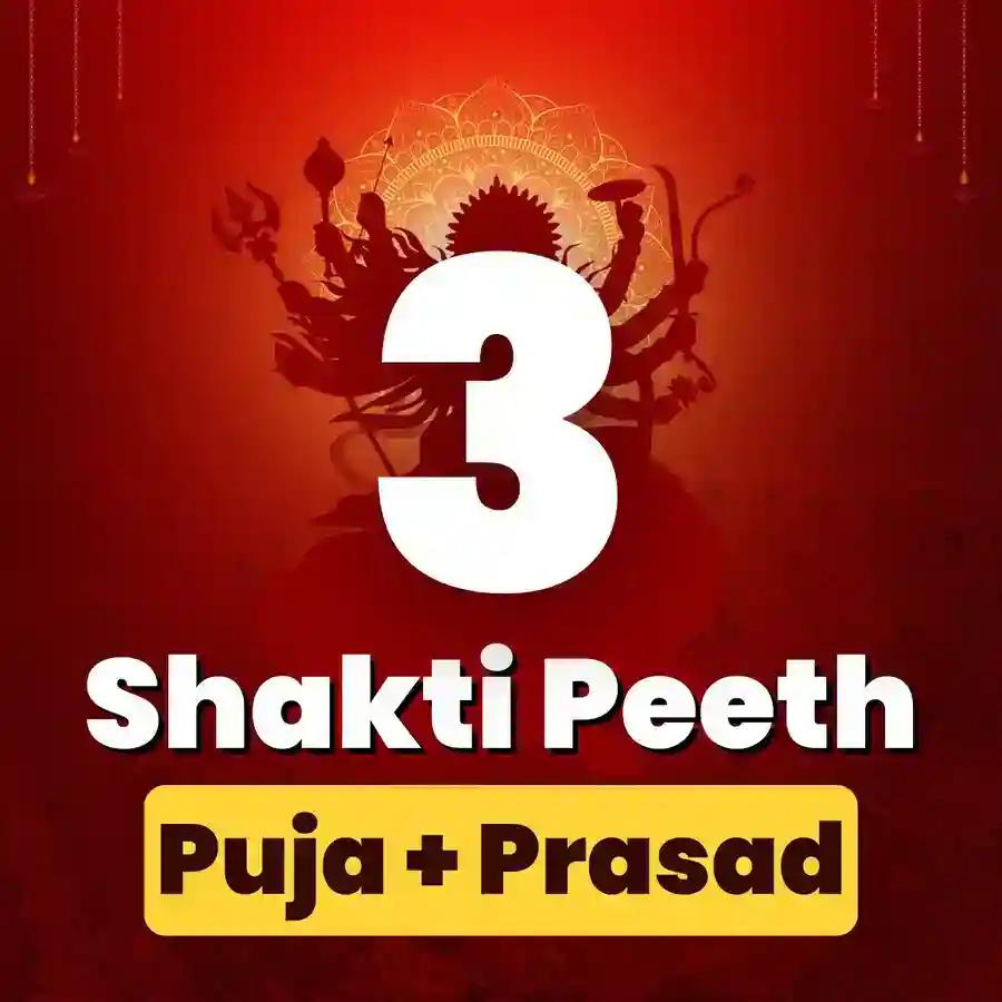 Puja + Prasad from 3 ShaktipeethUtsav Kriya Image