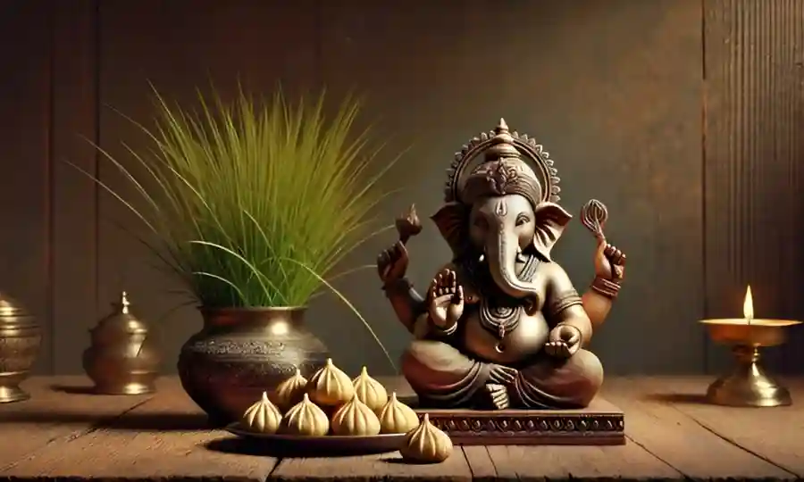 Durva Archana PujaUtsav Kriya Image