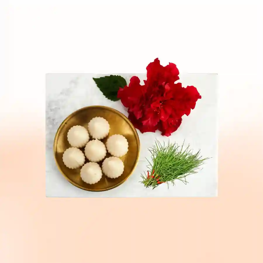 Modak & Durba Mala DaanUtsav Kriya Image