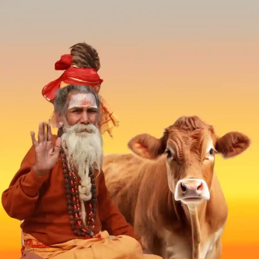 Sadhu Bhojan & Gau SevaUtsav Kriya Image