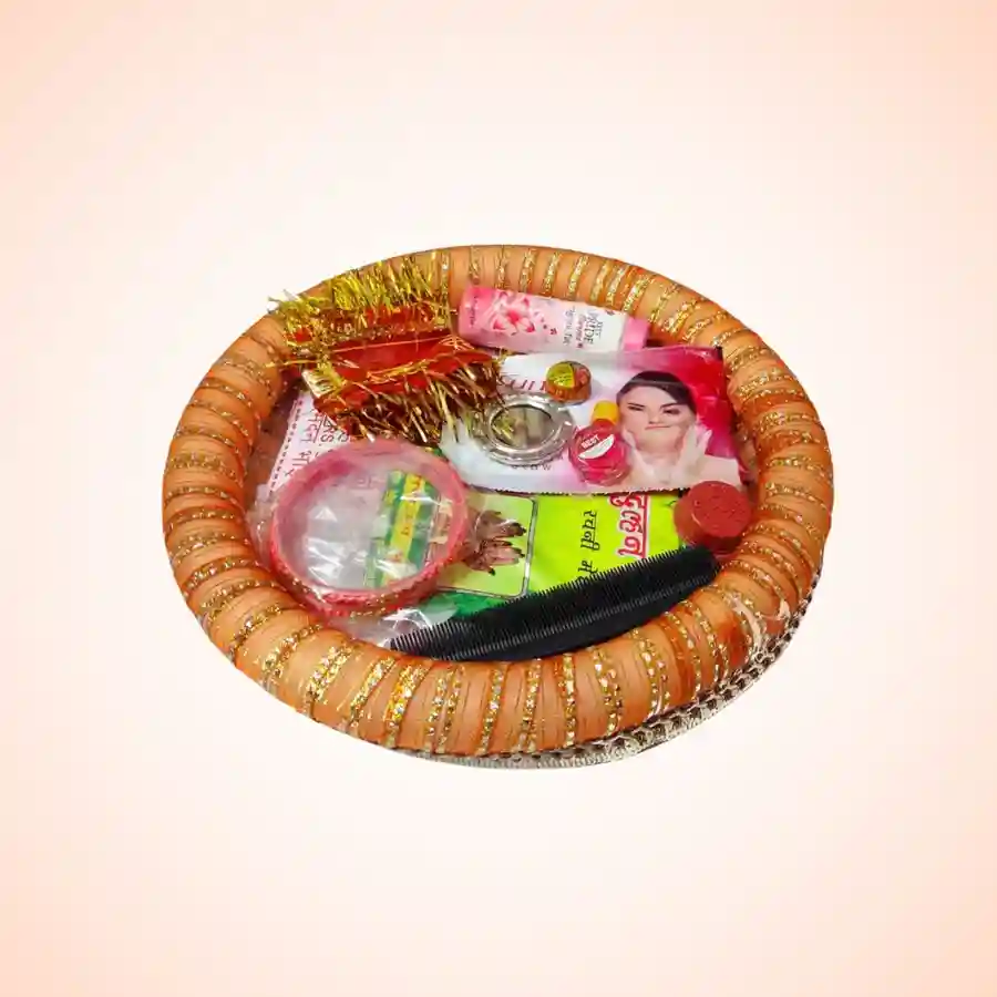 श्रृंगार डाला अर्पण (बिना साड़ी)Utsav Kriya Image