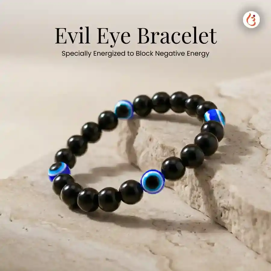 Energized Evil Eye Bracelet for Protection Against Black Magic - image 1