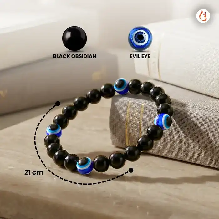 Energized Evil Eye Bracelet — Kavach for Nazar, Black Magic & Negative Energy - image 3