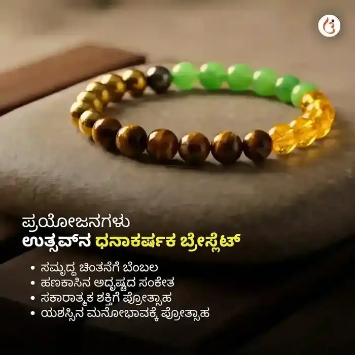 ಶಕ್ತಿಯುತಗೊಳಿಸಿದ ಮನಿ ಮ್ಯಾಗ್ನೆಟ್ ಬ್ರೇಸ್ಲೆಟ್ (ಟೈಗರ್ ಐ + ಪೈರೈಟ್ + ಗ್ರೀನ್ ಅವೆಂಚುರಿನ್ + ಸಿಟ್ರಿನ್ ಮಣಿಗಳು) - image 14