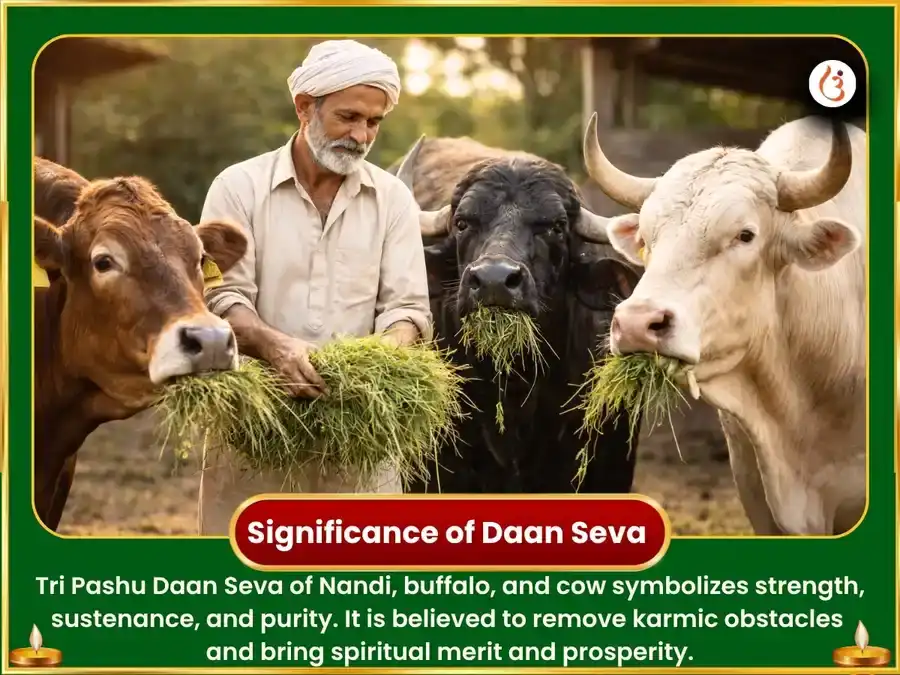 Akshay Tritiya Vishesh Tri Pashu Gupt Daan Seva puja gallery 3